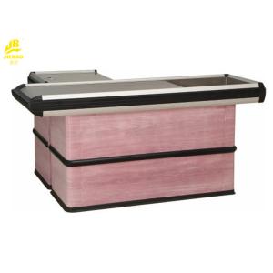 304 Stainless Steel Supermarket Checkout Counter 1800x600x850mm Dimension