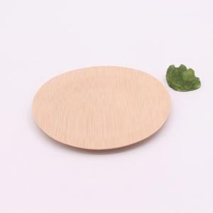 7'' 8'' 10'' Rustic Round Bamboo Compostable Plates Disposable