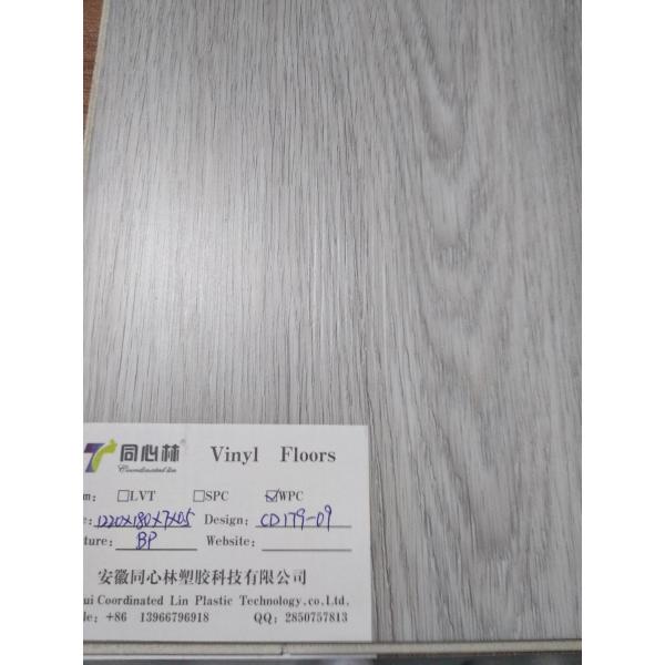 Buy Fireproof Click Lock WPC Vinyl Flooring For Apartment at wholesale prices