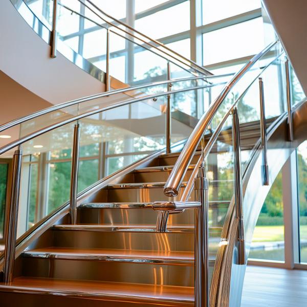 Buy High-Tensile Strength Stainless Steel Handrails for Skyscrapers at wholesale prices