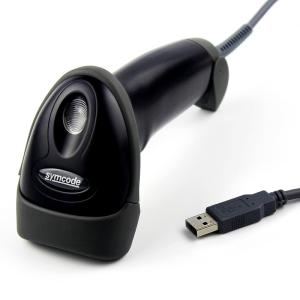 Automatic Wired Handheld Barcode Scanner Reader Dimension 150mm * 50mm * 65mm