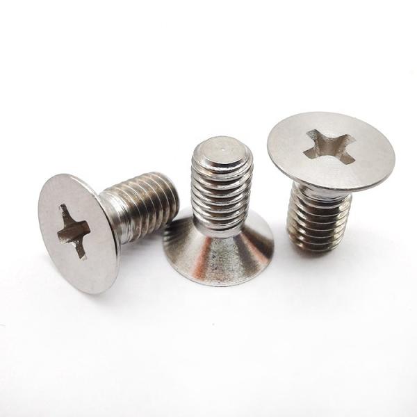 Buy M8 M6 Cross Recessed Countersunk Head Titanium Screw Bolts at wholesale prices