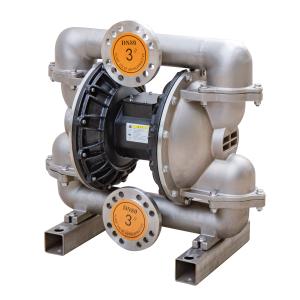 3 Inch Stainless Steel Diaphragm Pump Flow Rate 270gpm