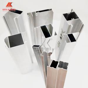 6063 T5 Sliding Door Aluminium Extruded Profiles Ultra Thin