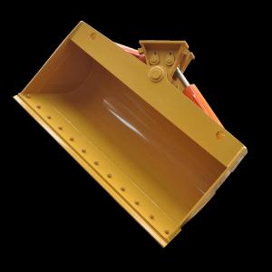 PC EX100 Mini Excavator Tilting Bucket With Hydraulic Cylinder