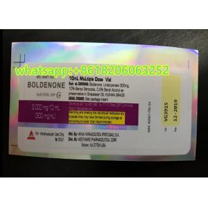 Small Paper Medicine Bottle Box Hikma Design With Holographic Stickers