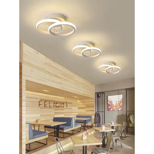 LED Gold Acrylic Corridor Lights Ceiling For Bedroom Living Room