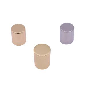 Small Zamac Lids Perfume Bottle Caps Zinc For FEA 15 Perfume Bottle Neck