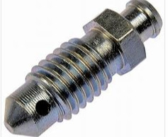 Buy Custom Auto Fastener Screws M8 / Galvanized Steel Brake Bleeder Screw at wholesale prices