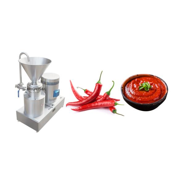 Chilli Sauce Colloid Mill Machine stainless steels SUS 304 From Brightsail spice