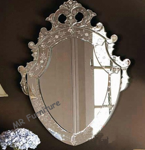 Buy Modern Art Venetian Wall Mirror 4mm Thickness Wall Mirror Long Life Span at wholesale prices