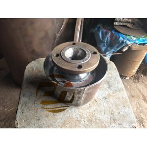 Fireproof and breathable head for marine oil reservoirs