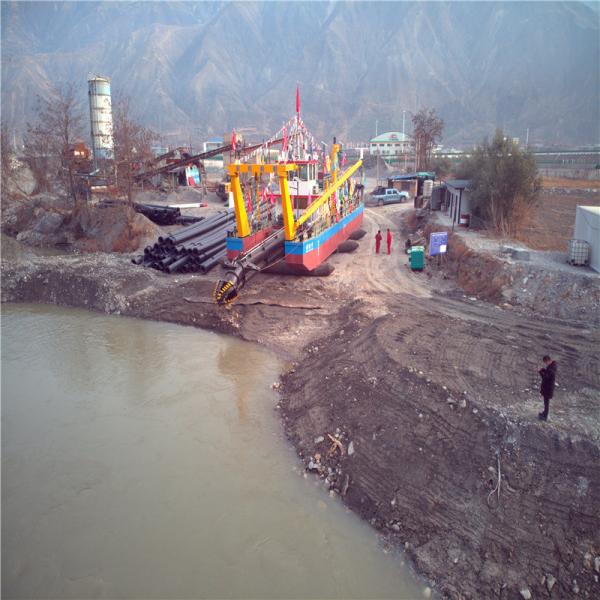 Siemens PLC River Sand Dredge Equipment for Dredging Project Deck Plate Thickness 6-20mm