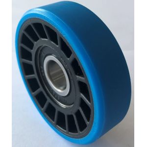 76.2x22d Escalator Spare Part Hub Type Roller With Bearing 6204