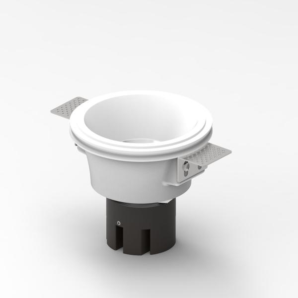 Buy Flush Trimless Recessed Led Downlights , Plaster 5000k Round Trimless Downlight at wholesale prices