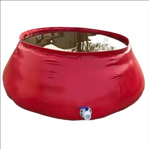 PVC Onion Tank Flexible Water Bladder Collapsible For Agriculture