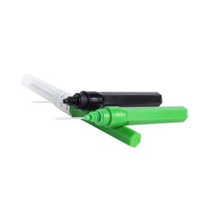 Green Asepsis Blood Collection Needles ISO9001 21G 1'' 0.8x25mm
