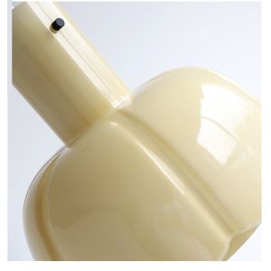 Glass pendant light restaurant retro lovely Nordic study single hanging lamp(WH