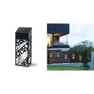 Waterproof durable solar landscape lights for fence park solar powered garden