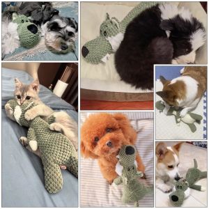 Dog Toy Velvet Soft and Squeaky Chew Toy for Pet Dogs Interactive Molar Toy