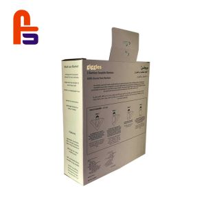 Baby Clothes Matte Lamination Surface Treatment Kraft Paper Packaging Box