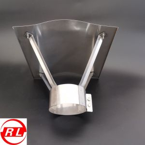 ISO9001 SUS316L Wind Resistant Galvanized Chimney Rain Cap