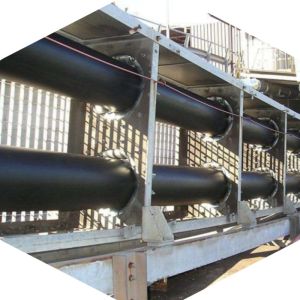 Heavy Duty Rubber Multi Ply Textile Pipe Conveyor Belt