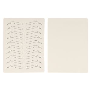 OEM Synthetic Material Permanent Makeup Practice Skin For Eyebrow Tattoo