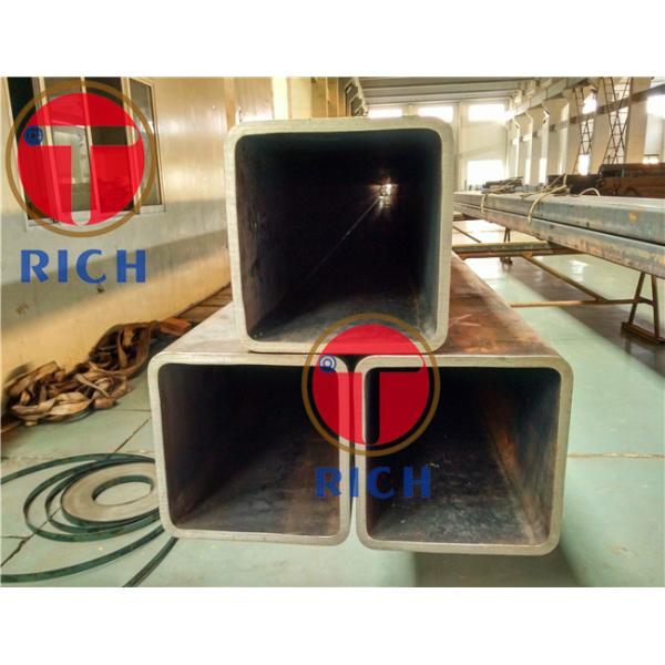 Hollow Square / Rectangular Welded Steel Tube Erw / Seamless Carbon Steel
