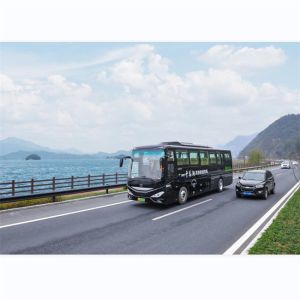 45-Seat Diesel Coach Bus with YC6L280-30 Engine 206kw