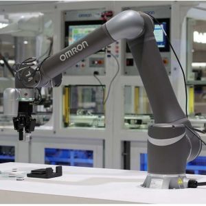 Robot Arm 6 Axis OMRON TM14M Cobot Payload 14kg With Visual Camera For Handling
