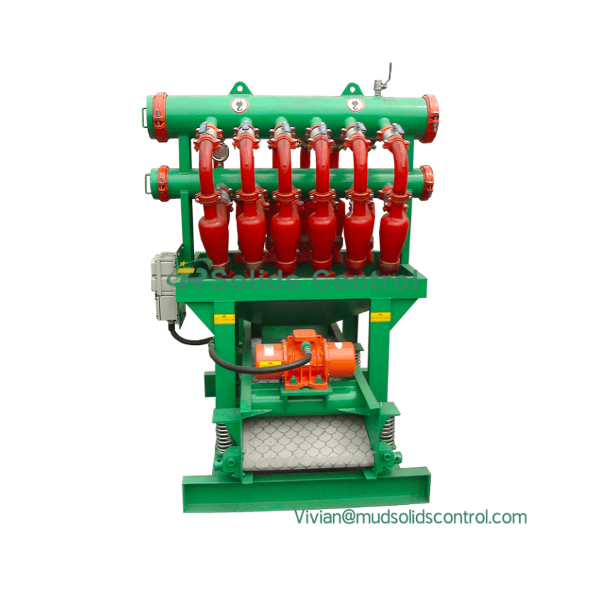 China High Capacity Drilling Mud Desilter Precision Solids Control for Demanding Operations on sale