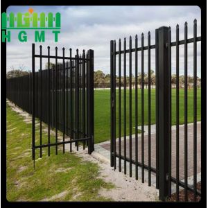 High Class Modern Ornamental Wrought Iron Gate And Fence