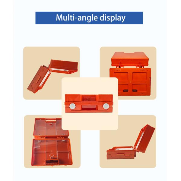 40cm X 30cm X 15cm Industrial First Aid Kit 61pcs Medical First Aid Kit