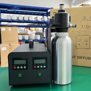 HOMEFISH Electric HVAC Scent Diffuser Double Sprayers 1000ml*2