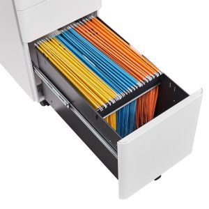 Anti Tilt 3 Drawer Mobile Pedestal