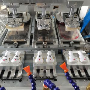 25 pcs/min Semi Auto Pneumatic Pad Printing Machine