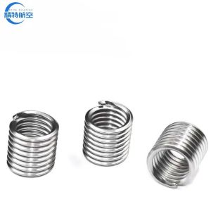 Professional Robust M12 Tangless Threaded Inserts Zinc Plated Surface Finishing