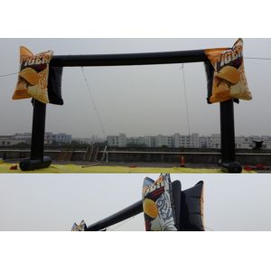 Quality 10 x 6m Waterproof Advertising Inflatables 0.6 - 0.9mm PVC Tarpaulin With Bags for sale
