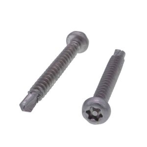 304 201 Stainless Steel Pin Head Torx Self Drilling Screws Tamper Resistant