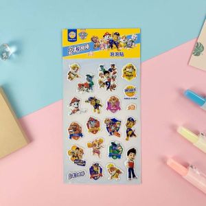 Cartoon Characters Red Bubble Stickers Plastic For Children Reward