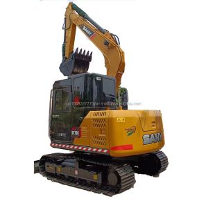 Quality Upgrade Your Construction Site with SANY SY75C Excavator and Original Hydraulic Pump for sale
