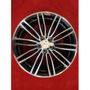 China Glossy ET30 BMW 5 Series Alloy Rims 8J Black 19 Inch Alloy Wheels on sale