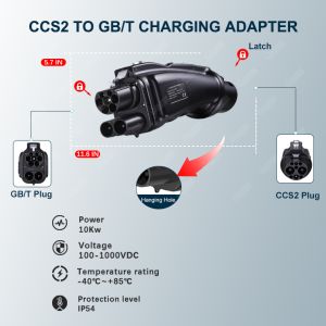 OLINK DC Charging EV Adapter CCS2 to GBT Connector GBT CCS2 to GBT Dc Adapter