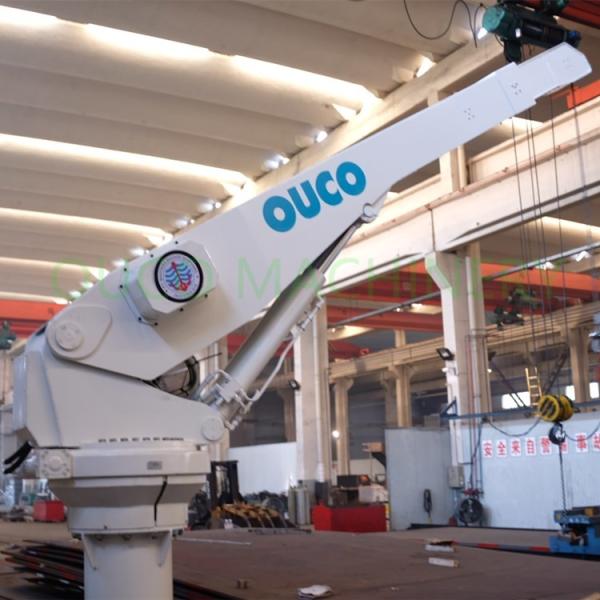 Buy Easy Maintenance 2T 5M Hydraulic Telescopic Boom Crane at wholesale prices