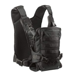 China Classical Black Tactical Baby Carrier , Waterproof Tactical Child Carrier on sale