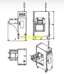 SMT Line Machine Multifunctional Cache Machine NG Buffer