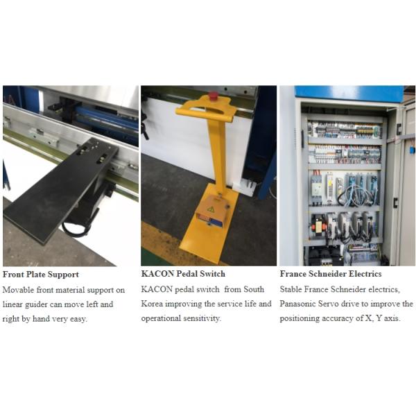 40 Ton Small Hydraulic Press Brake With DA66T 8+1 Axes