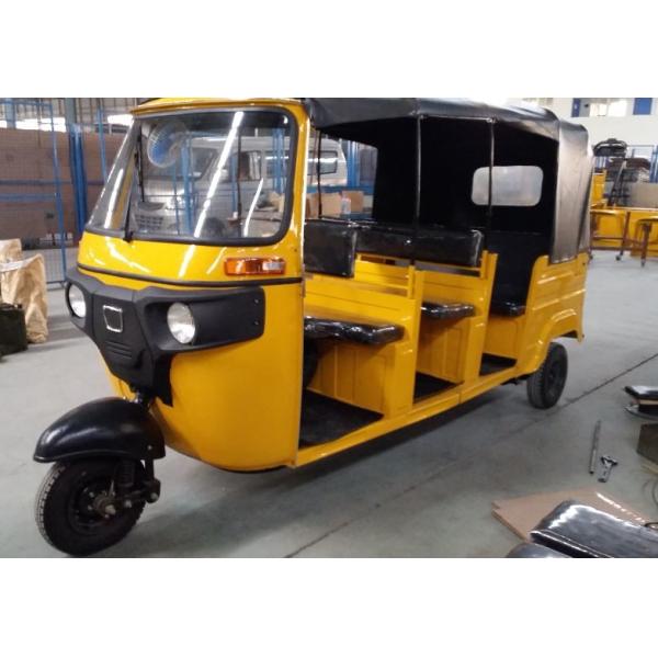 Buy Seven Passengers 3 Wheel Cargo Tricycle 3400*1300*1700 Dimension at wholesale prices