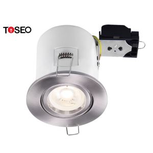 Europe Standard Fire Rated Downlights GU10 50000hr Life Span